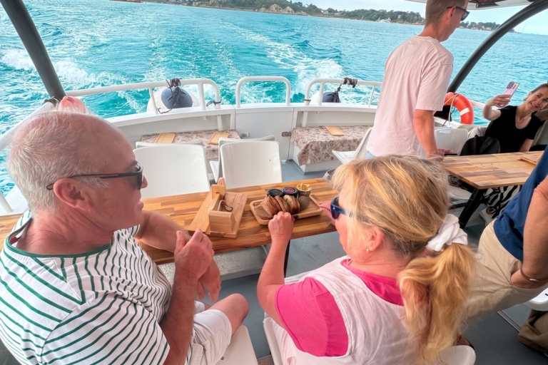 Prestation Tour de l'Île Premium à Thèmes, Compagnie Sur Mer Bréhat