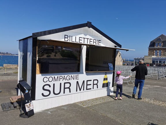 Billetterie physique, Sur Mer Bréhat